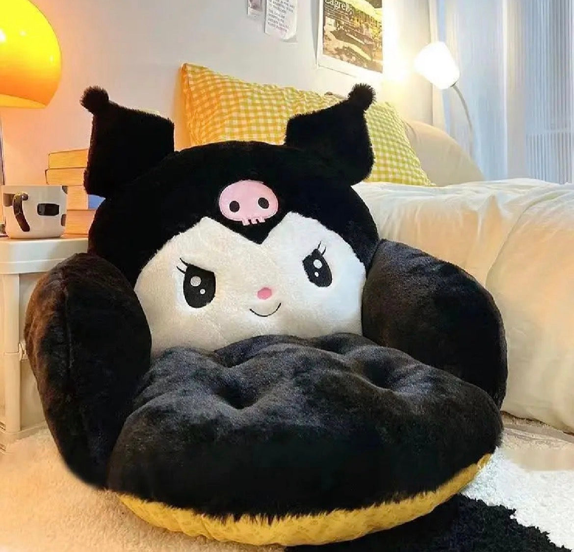 Almofada Plush Kuromi & My Melody